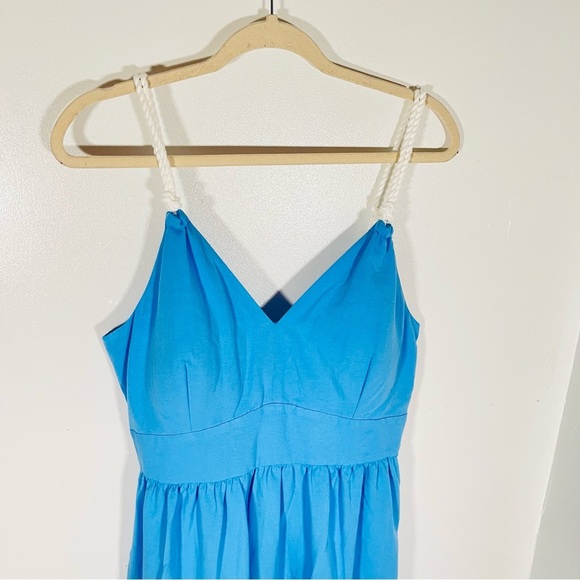 Lilly Pulitzer Crishna Dress Lunar Blue Nautical Size 10 - Picture 9 of 9